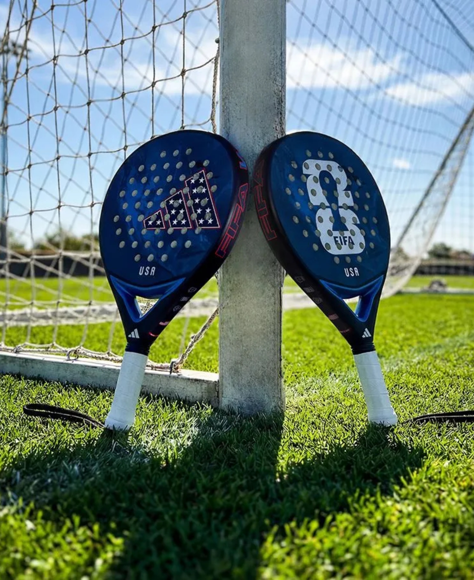 Pádel y fútbol se unen con las palas exclusivas del Mundial 2026