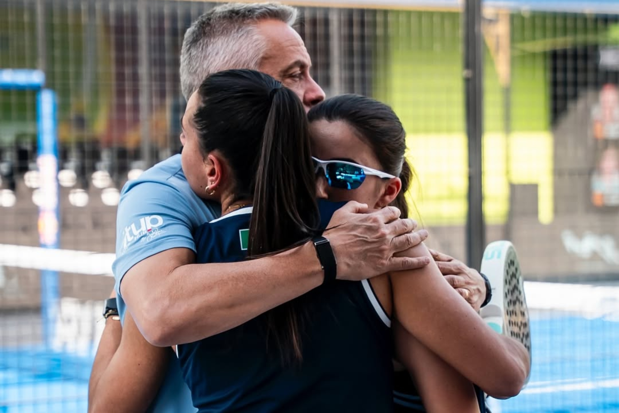 Claudia Fernández, Sofía Araujo y Gaby Reca.