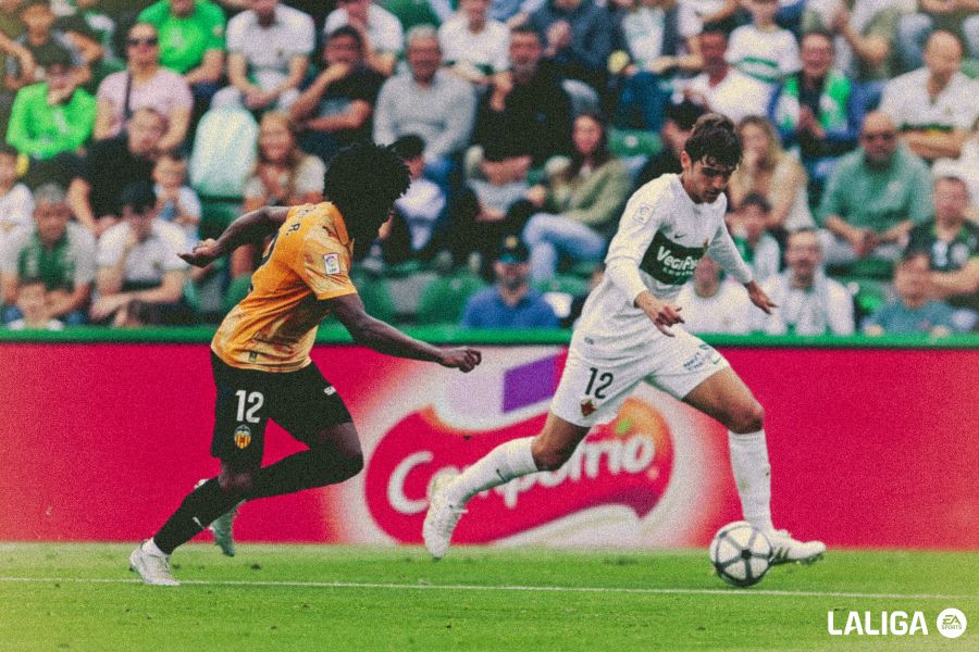 Gonzalo Villar, con el Elche.