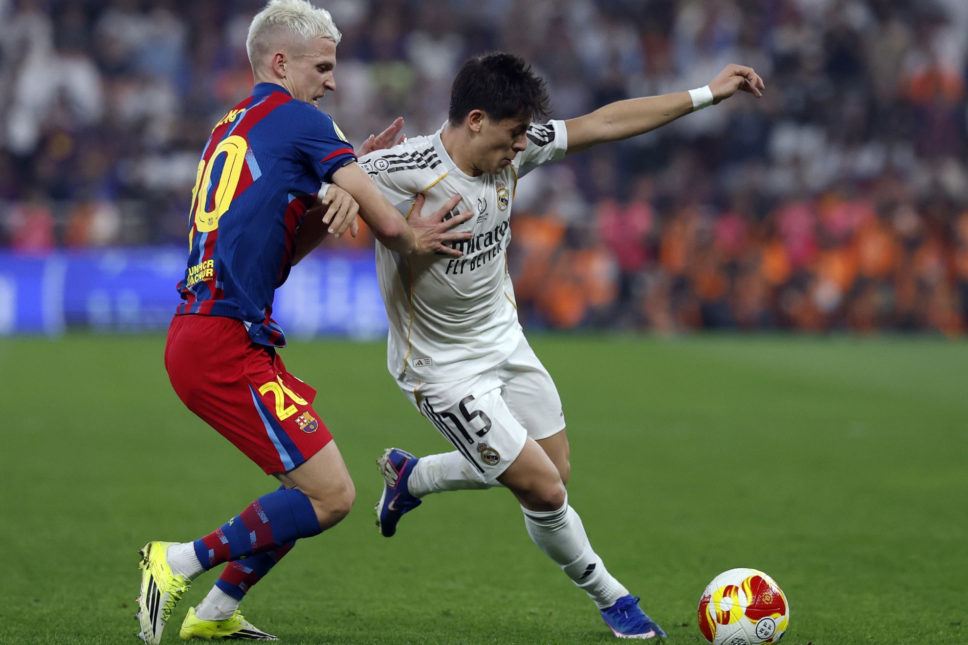 Dani Olmo y Arda Güler