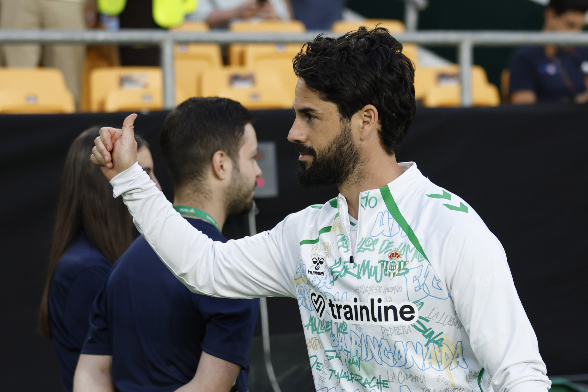 Isco, el jueves en la Europa League