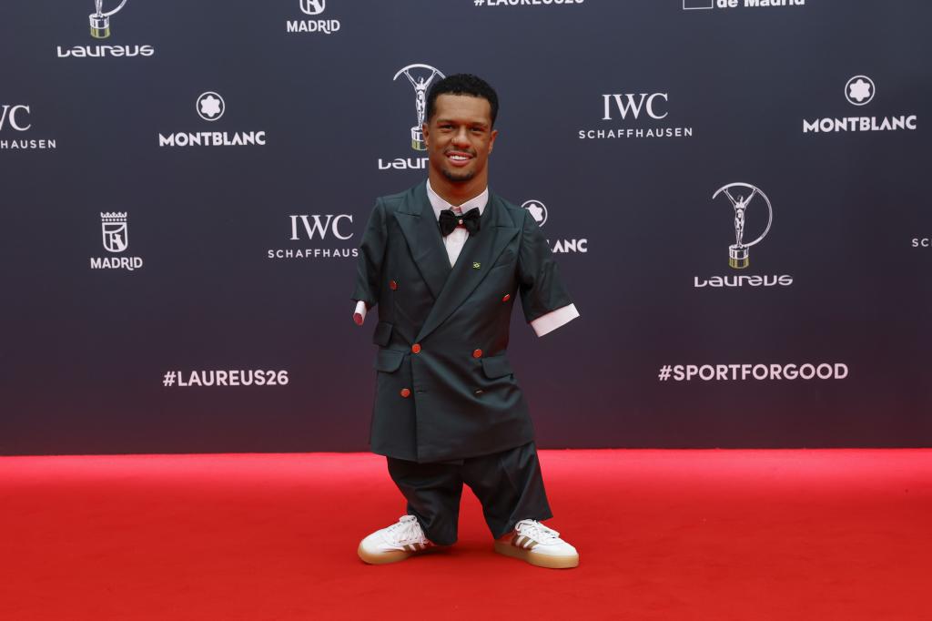 El nadador brasileño Gabriel Araújo