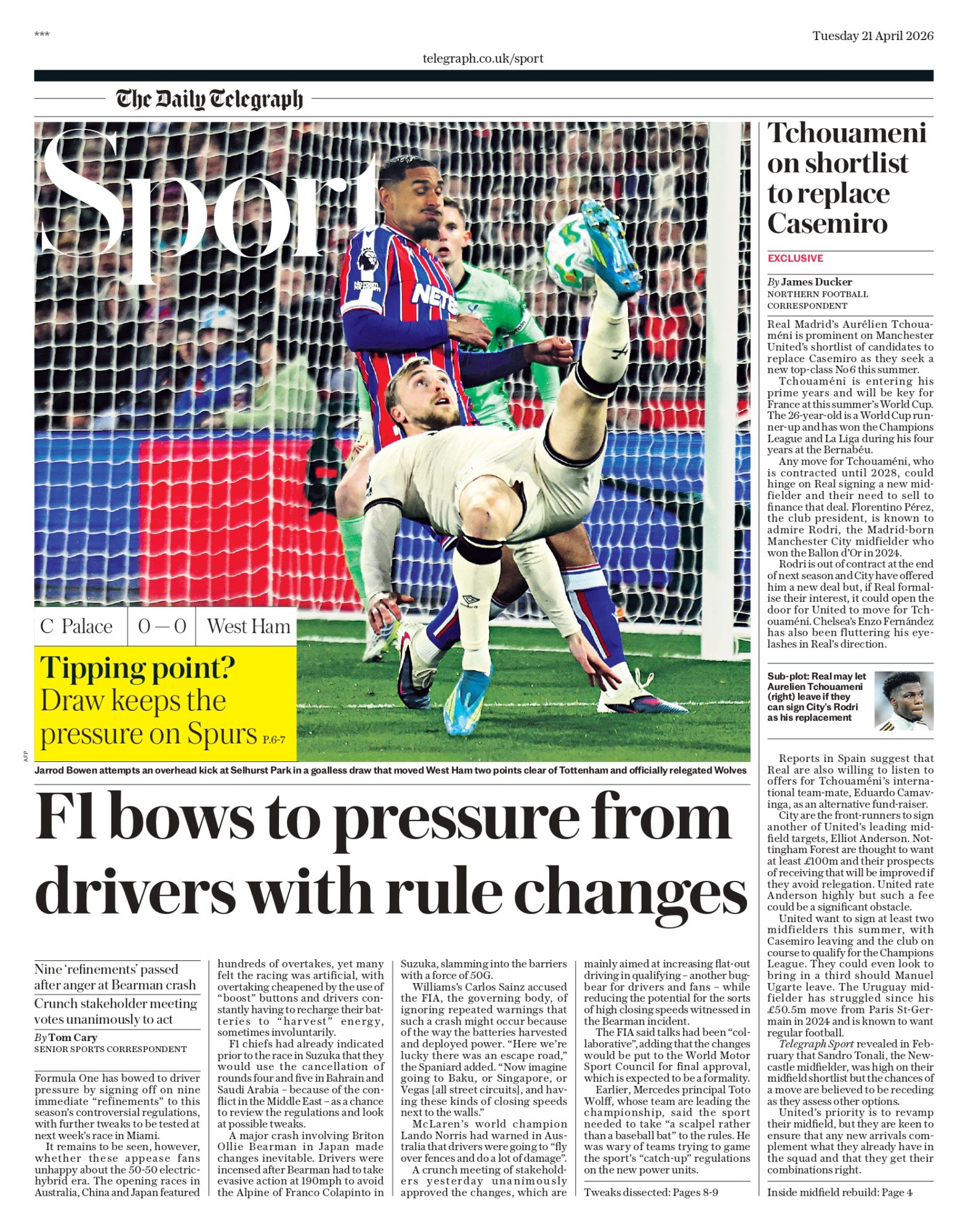 Las portadas del día