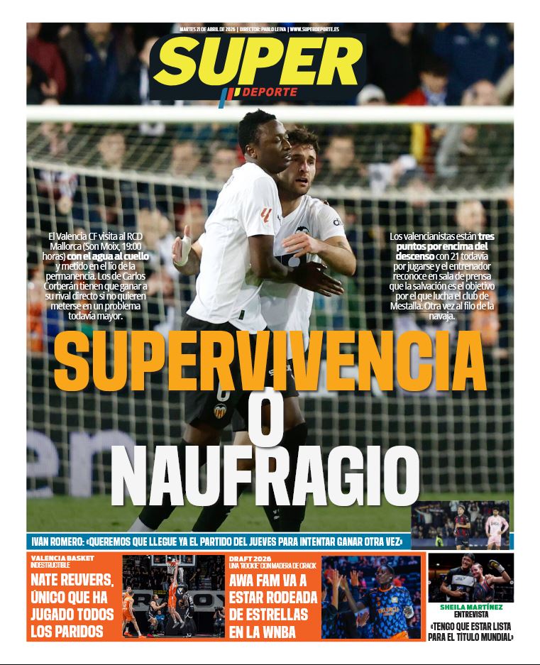 Las portadas del día