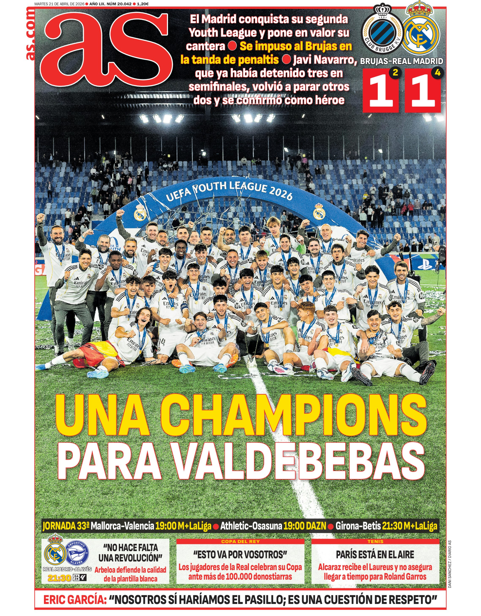 Las portadas del día