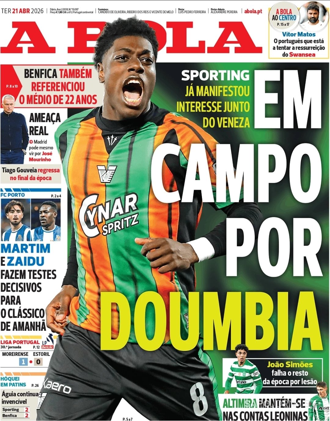 Las portadas del día