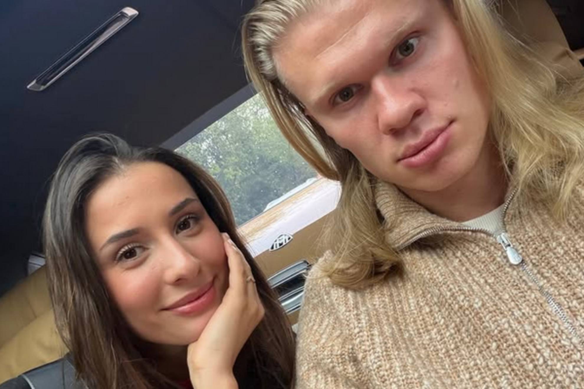 La novia de Haaland está "horrorizada" por la "carnicería" contra Erling: "A mi chica no le hace gracia"