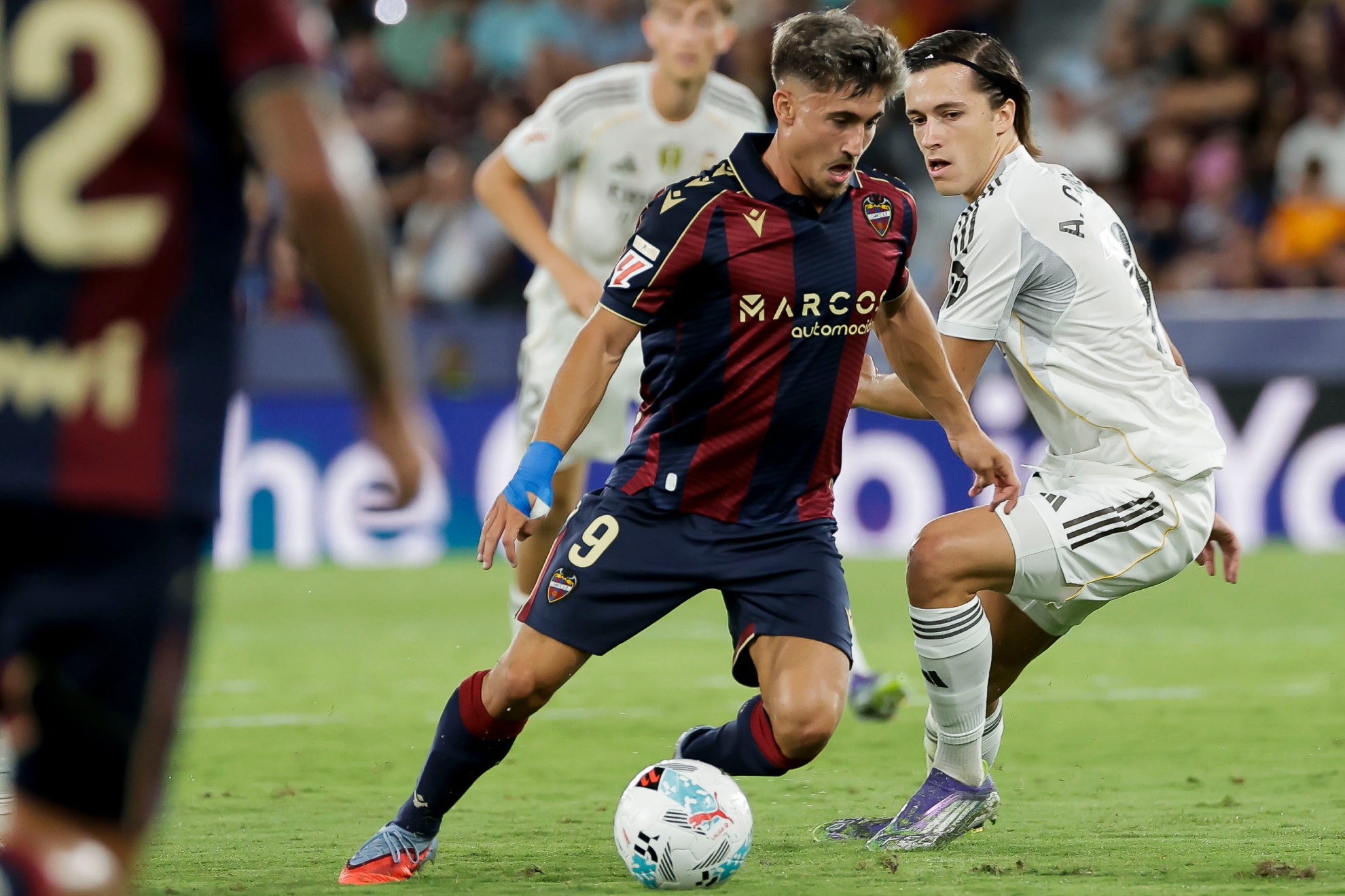 Romero, jugando ante el Madrid.