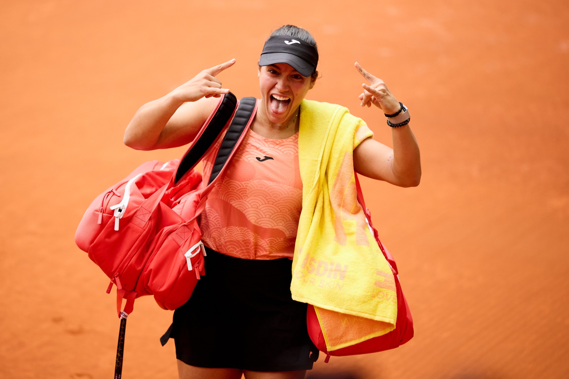 Bouzas, tras una victoria.