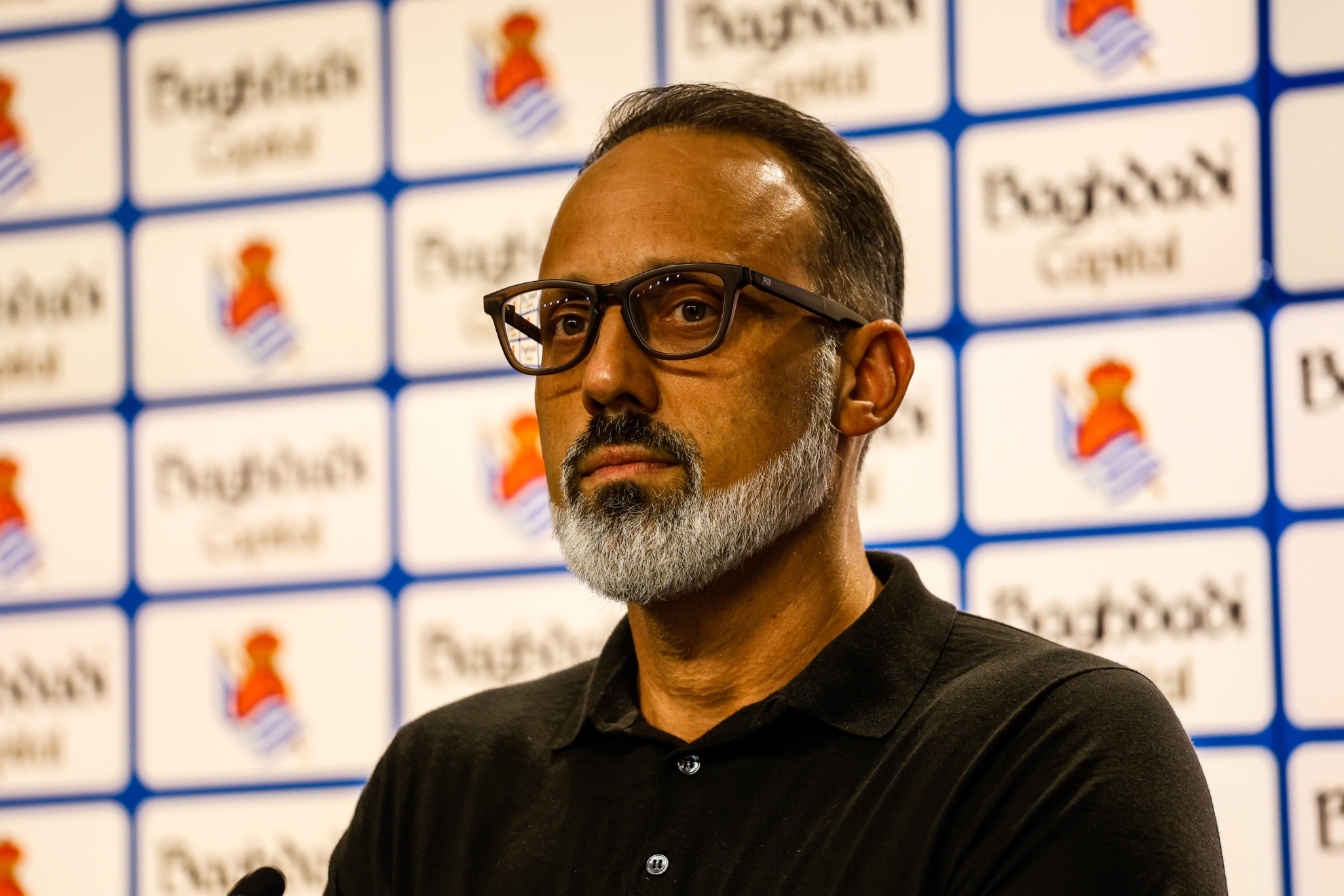 Pellegrino Matarazzo, durante una rueda de prensa.