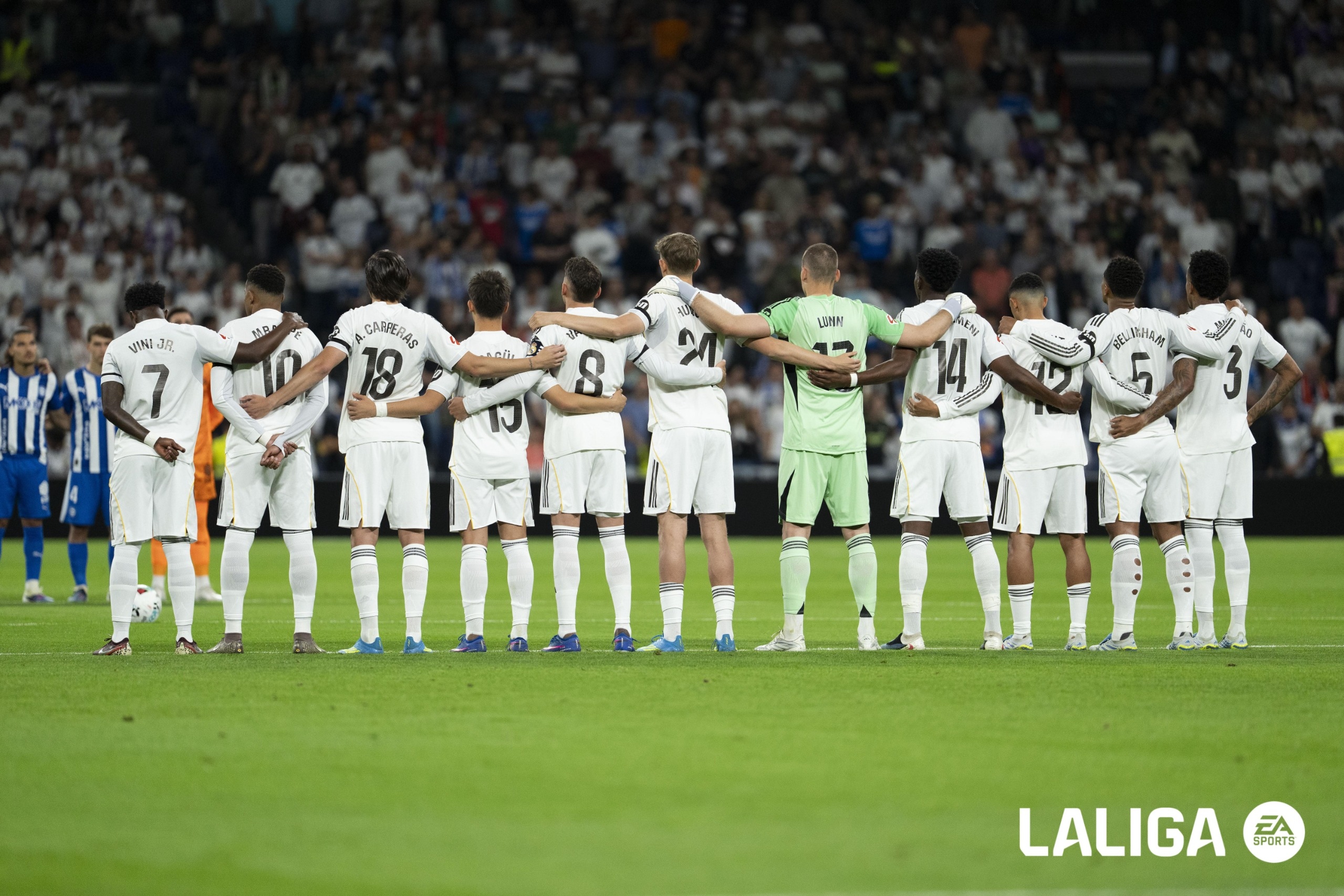 Once del Real Madrid ante el Alavés