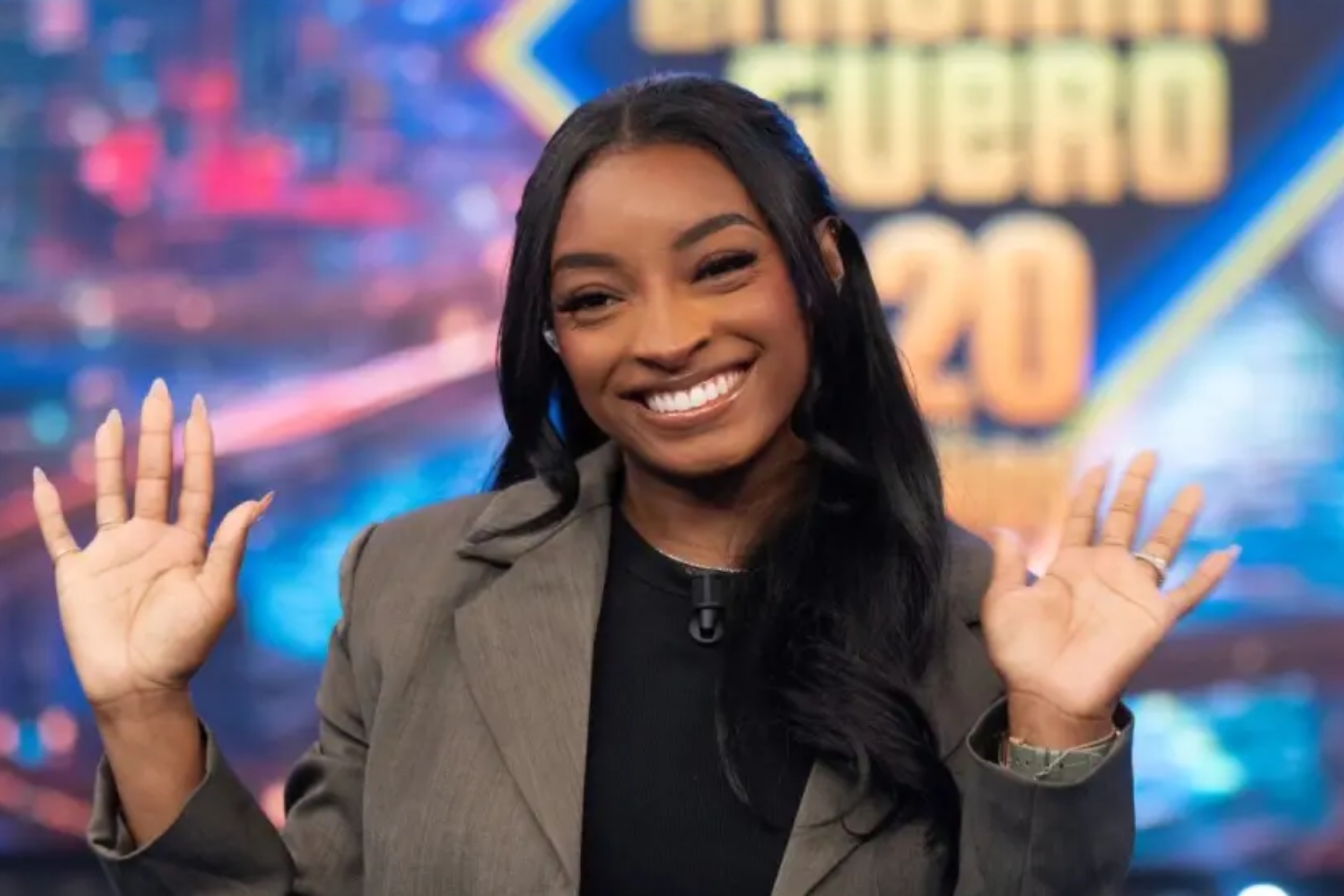 Simon Biles en El Hormiguero.