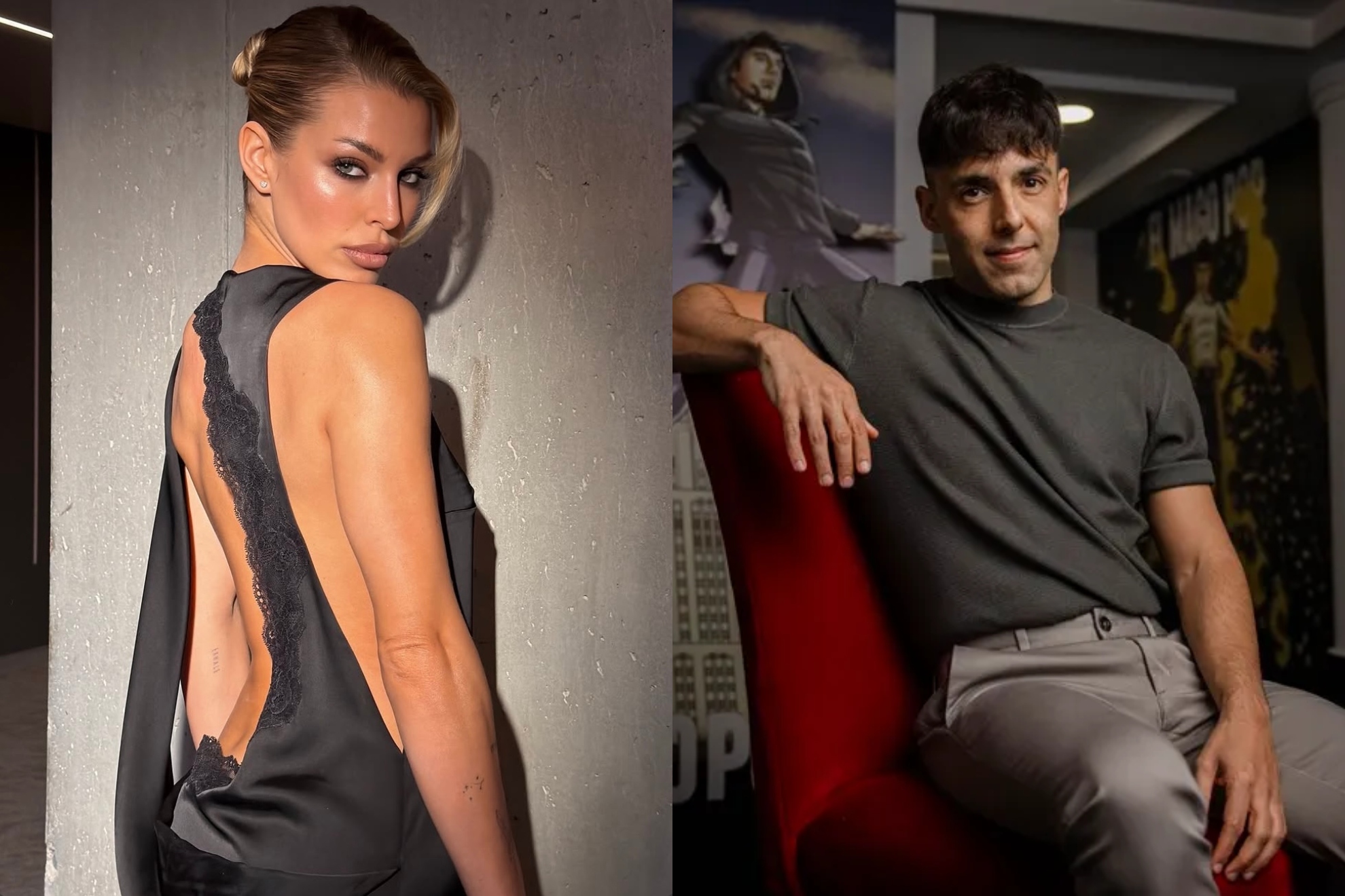 Jessica Goicoechea y el mago Pop