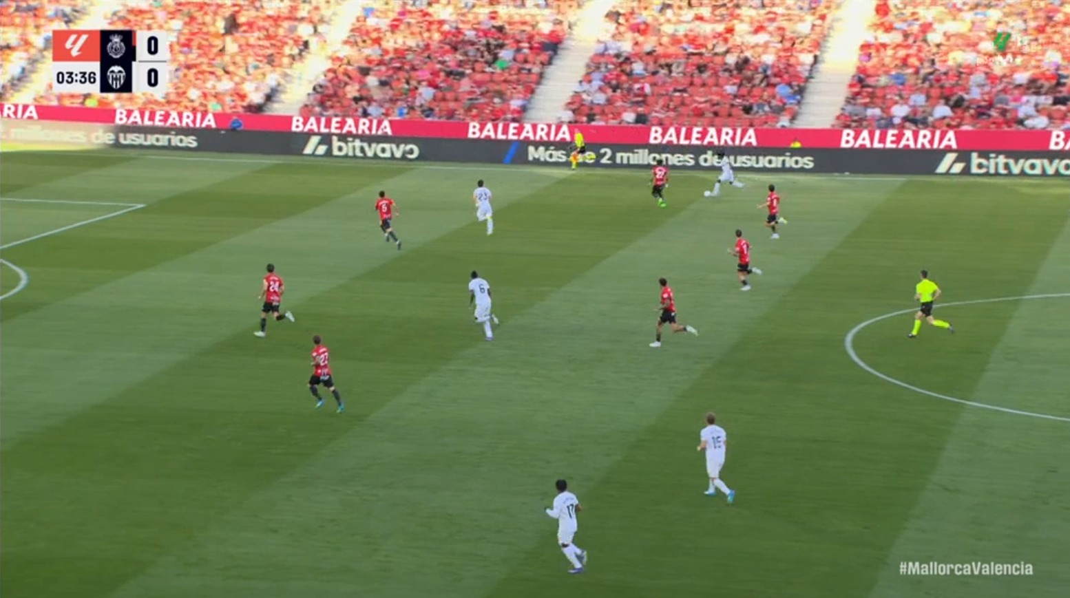 Momento de la lesión de Thierry en Son Moix.