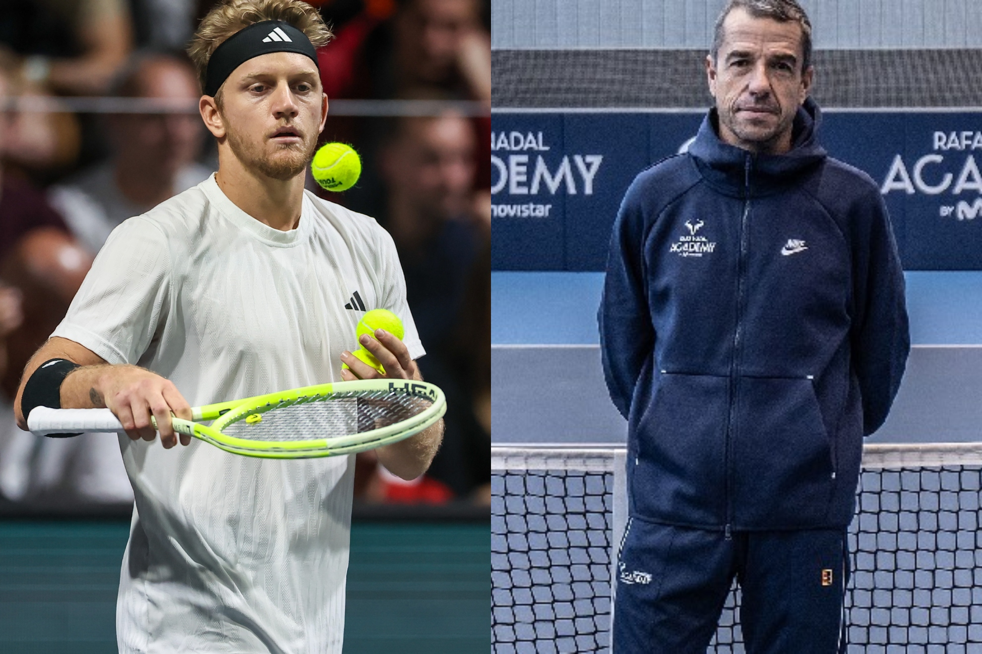 Davidovich y Pepo Clavet.