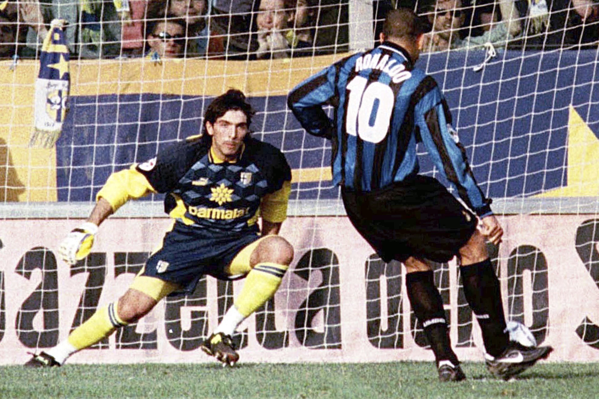 Gianluigi Buffon ha preparato il rigore di Ronaldo Nazario