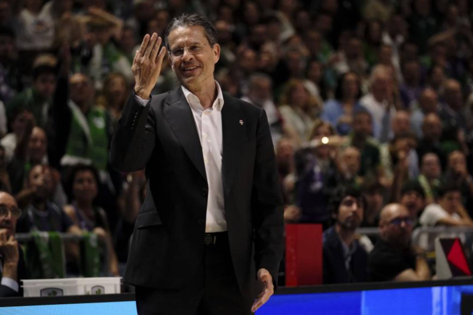 Pedro Martínez, durante un partido de la Liga Endesa.