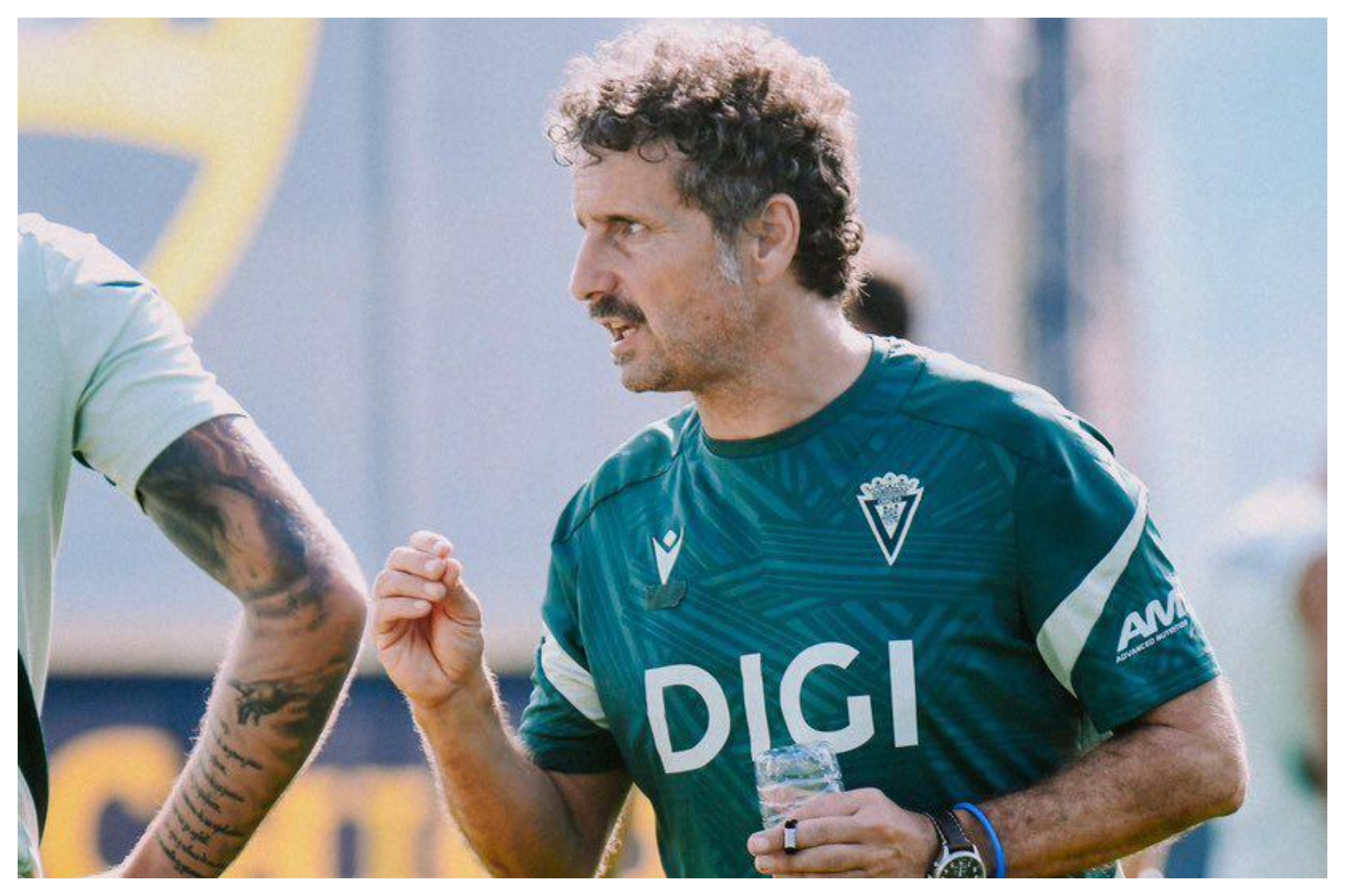 Imanol Idiakez ha dirigido su primer entrenamiento esta tarde