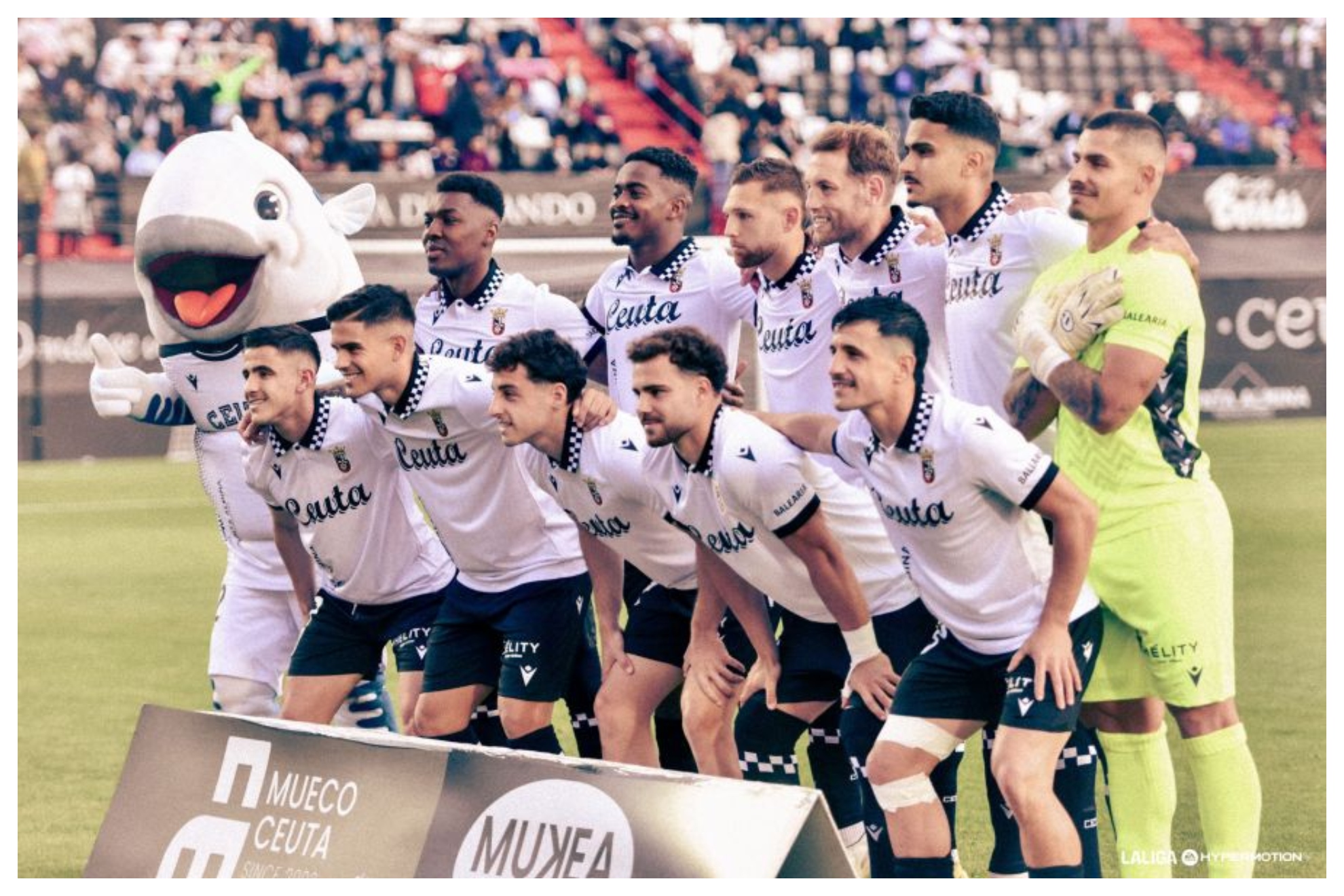 Último once titular del Ceuta en el Alfonso Murube