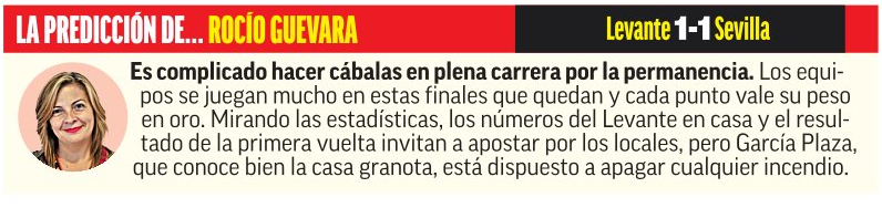 Pronóstico del Levante-Sevilla