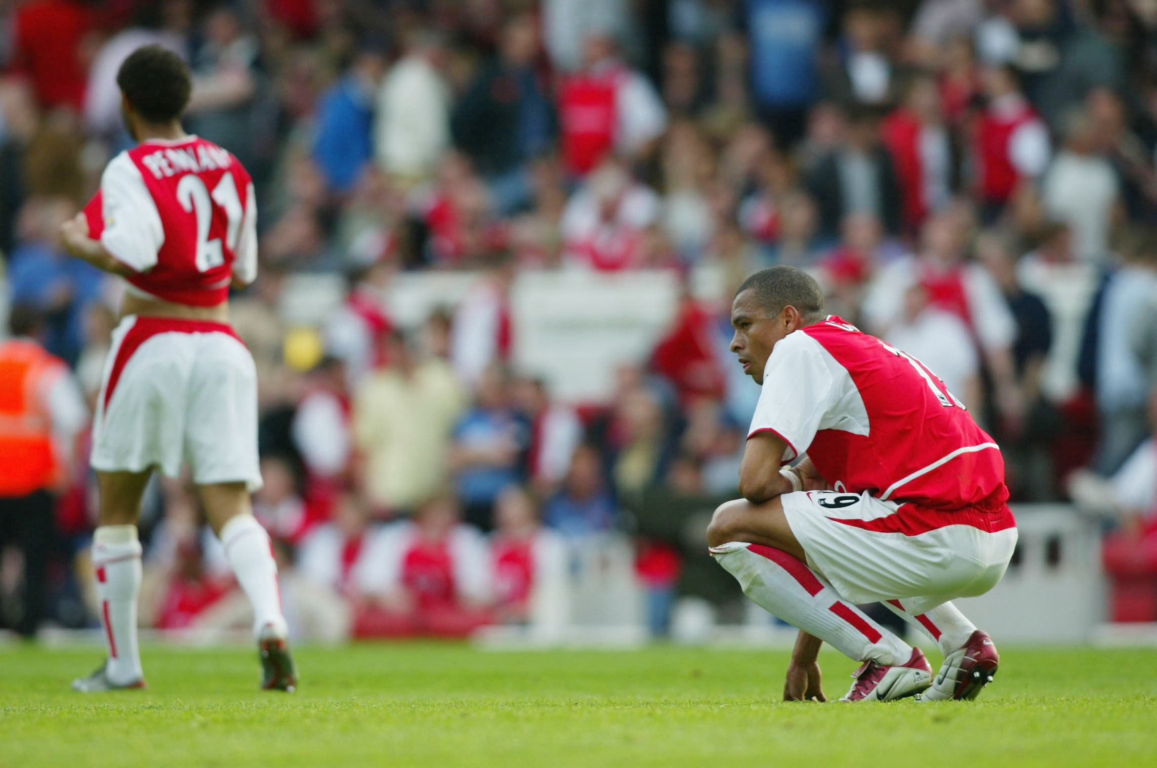 Gilberto, from Arsenal, in the 02-03 season