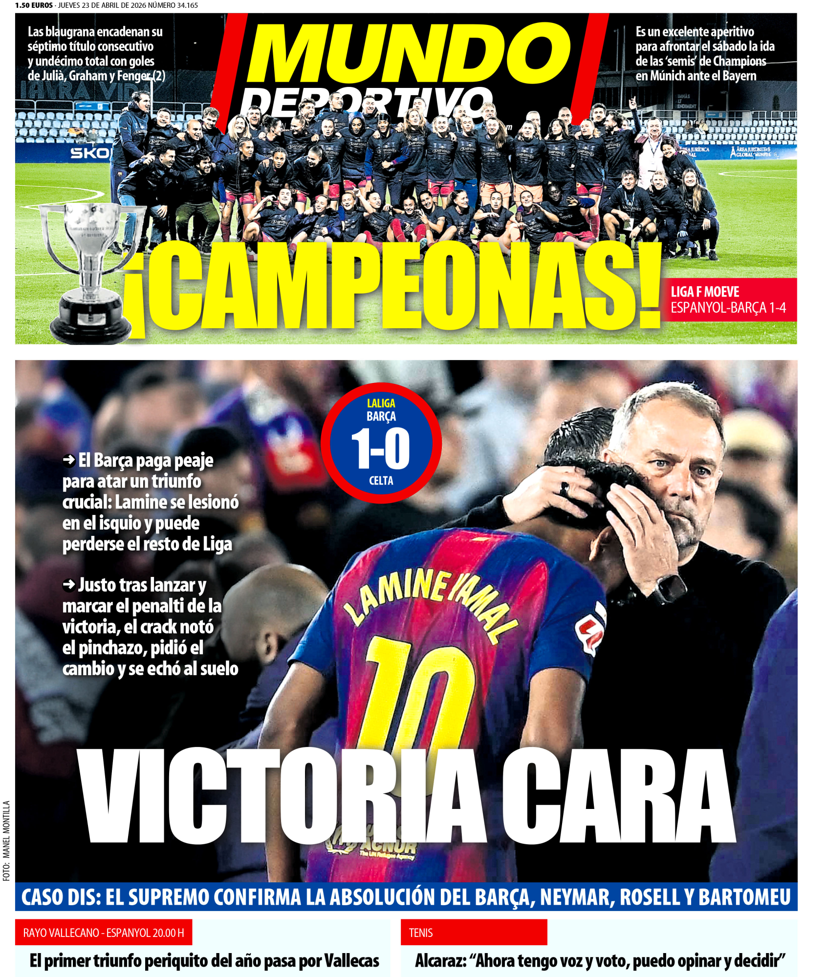 Las portadas del día
