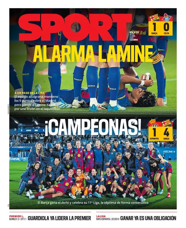 Las portadas del día