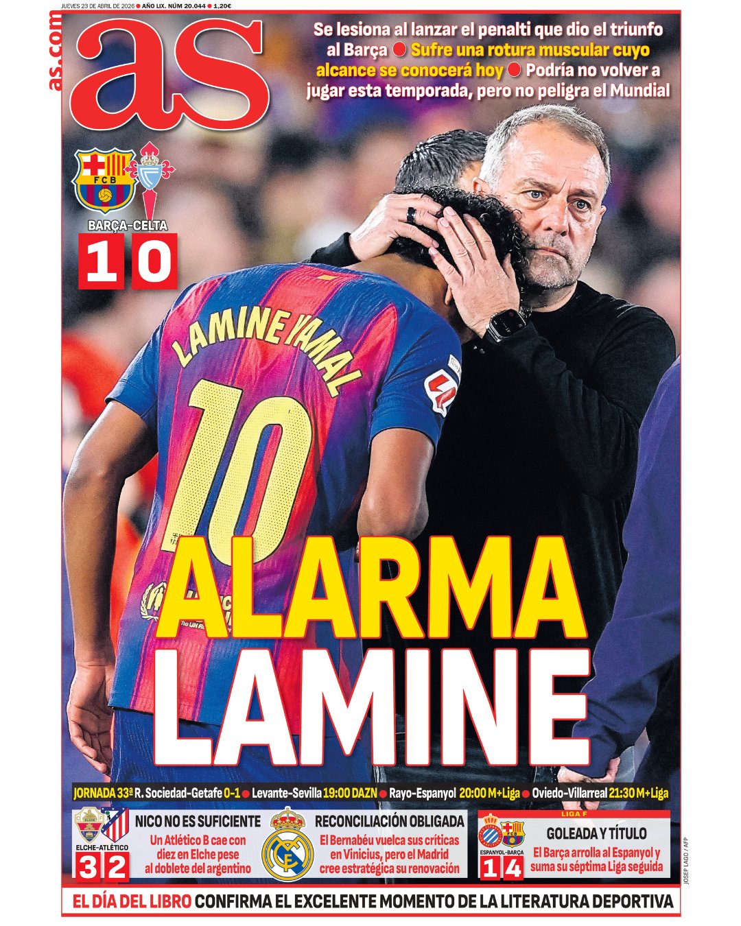 Las portadas del día