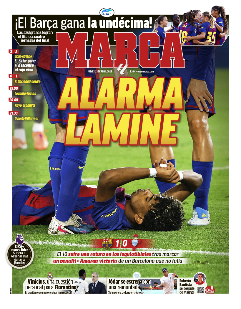 Las portadas del día