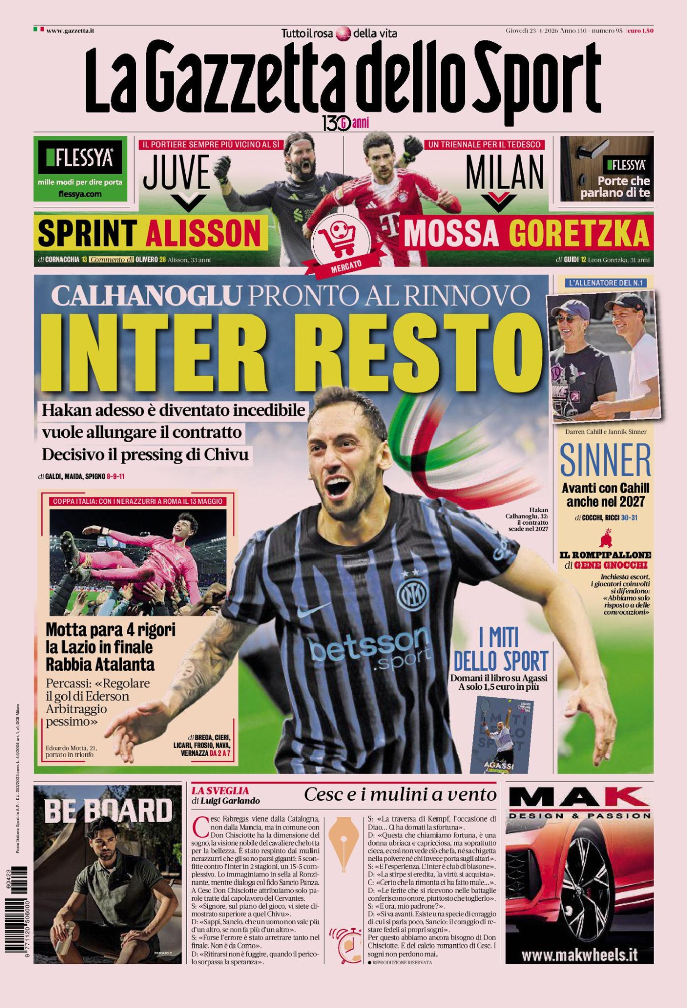 Las portadas del día