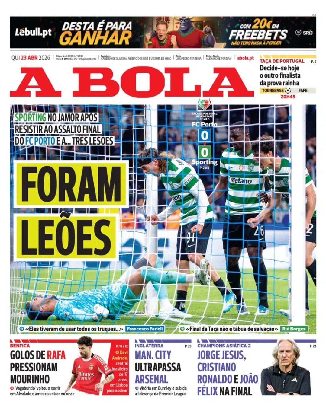 Las portadas del día
