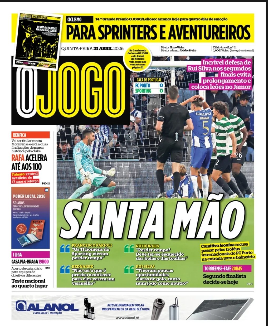 Las portadas del día