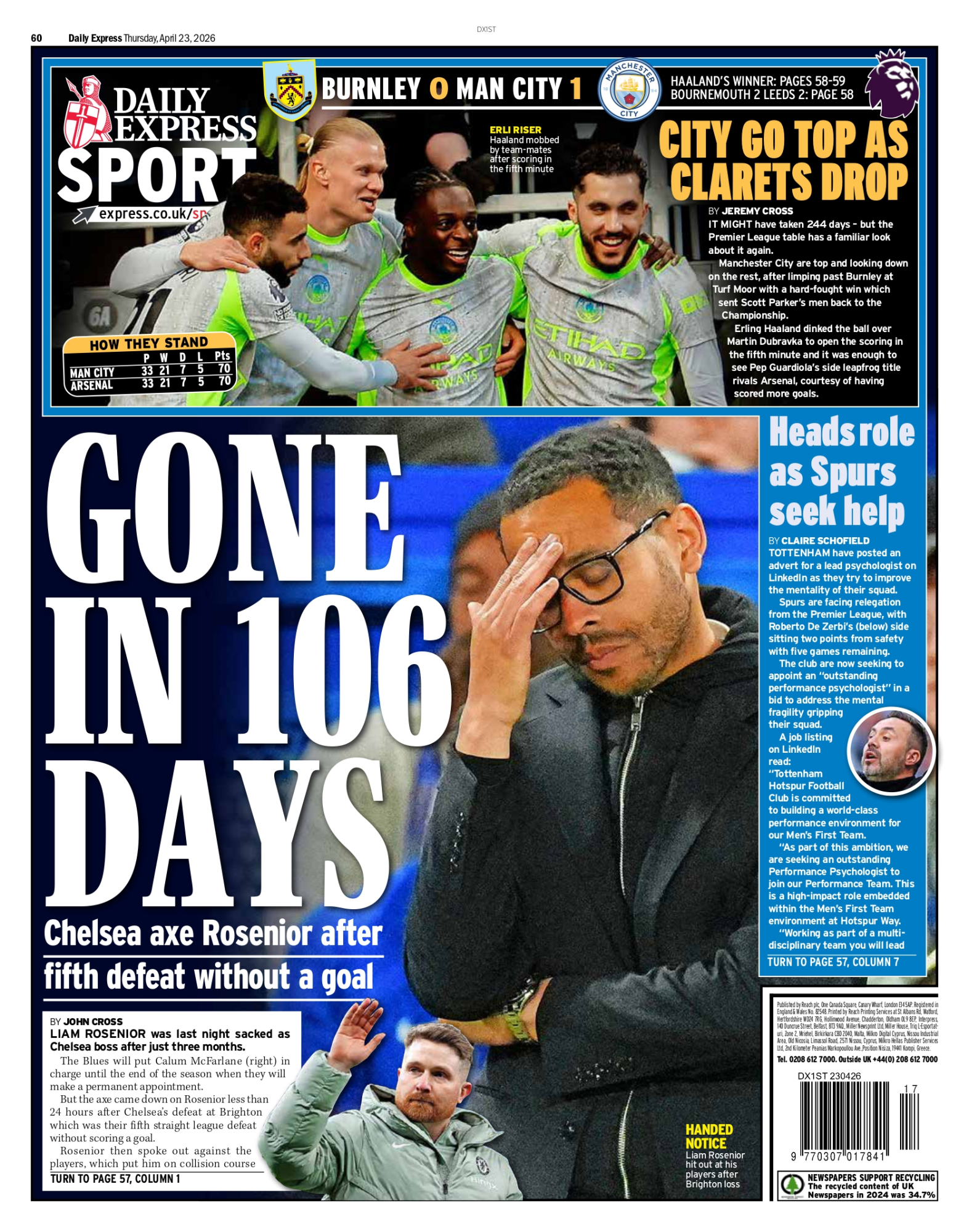 Las portadas del día