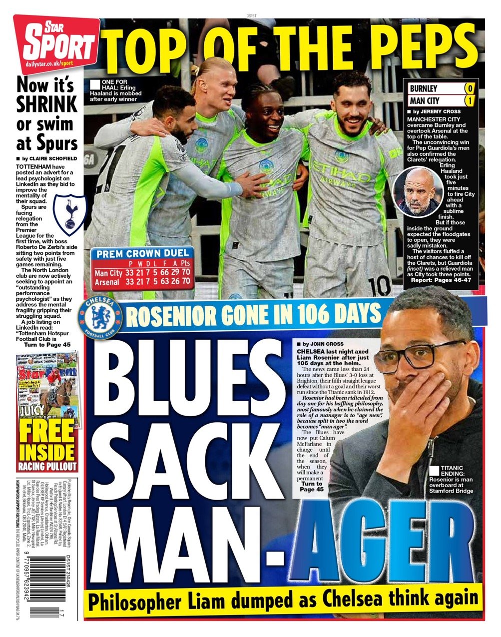 Las portadas del día