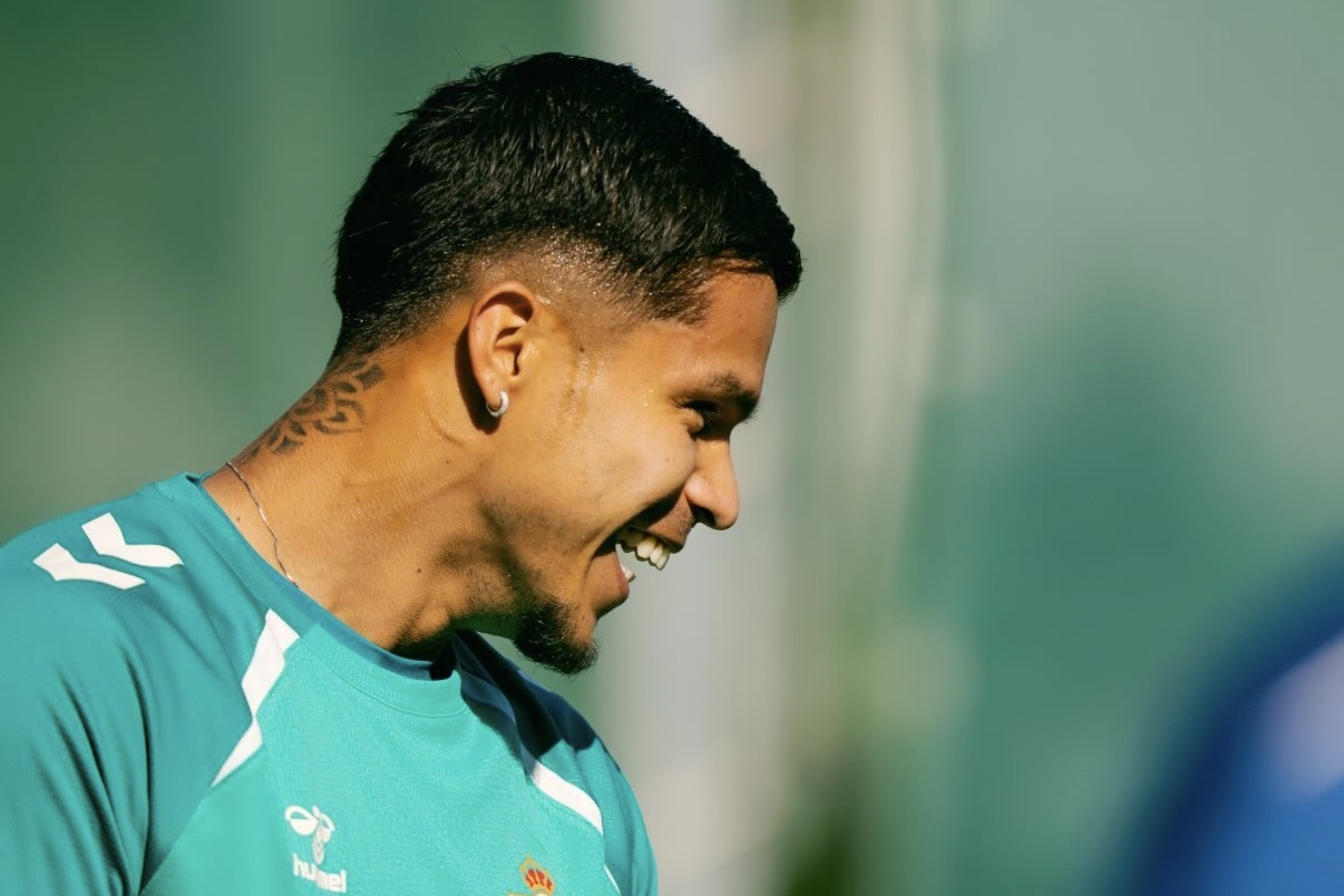 Cucho Hernández, en un entrenamiento