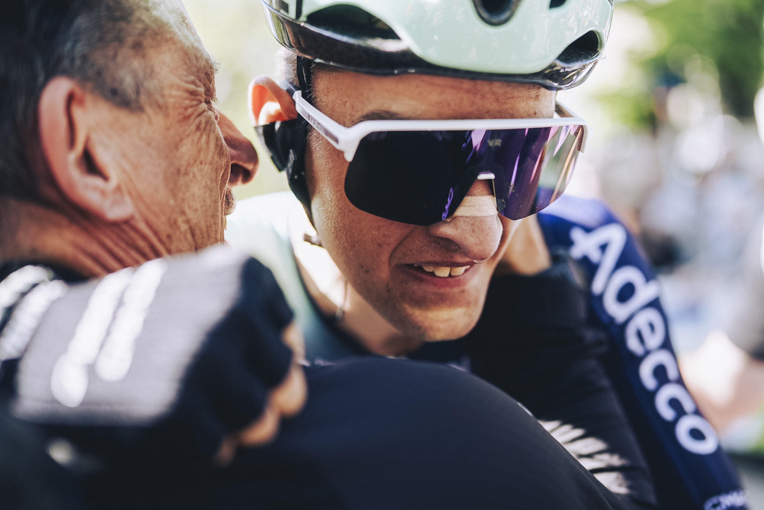 Paul Seixas celebrates the victory in Flecha.