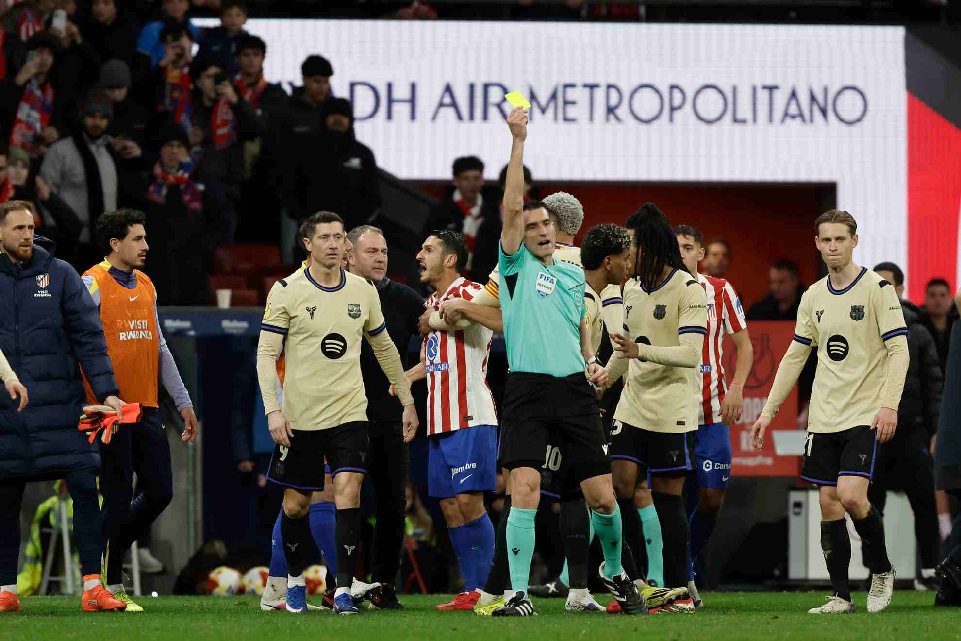 Semifinal de la Copa entre el Atlético y el Barcelona