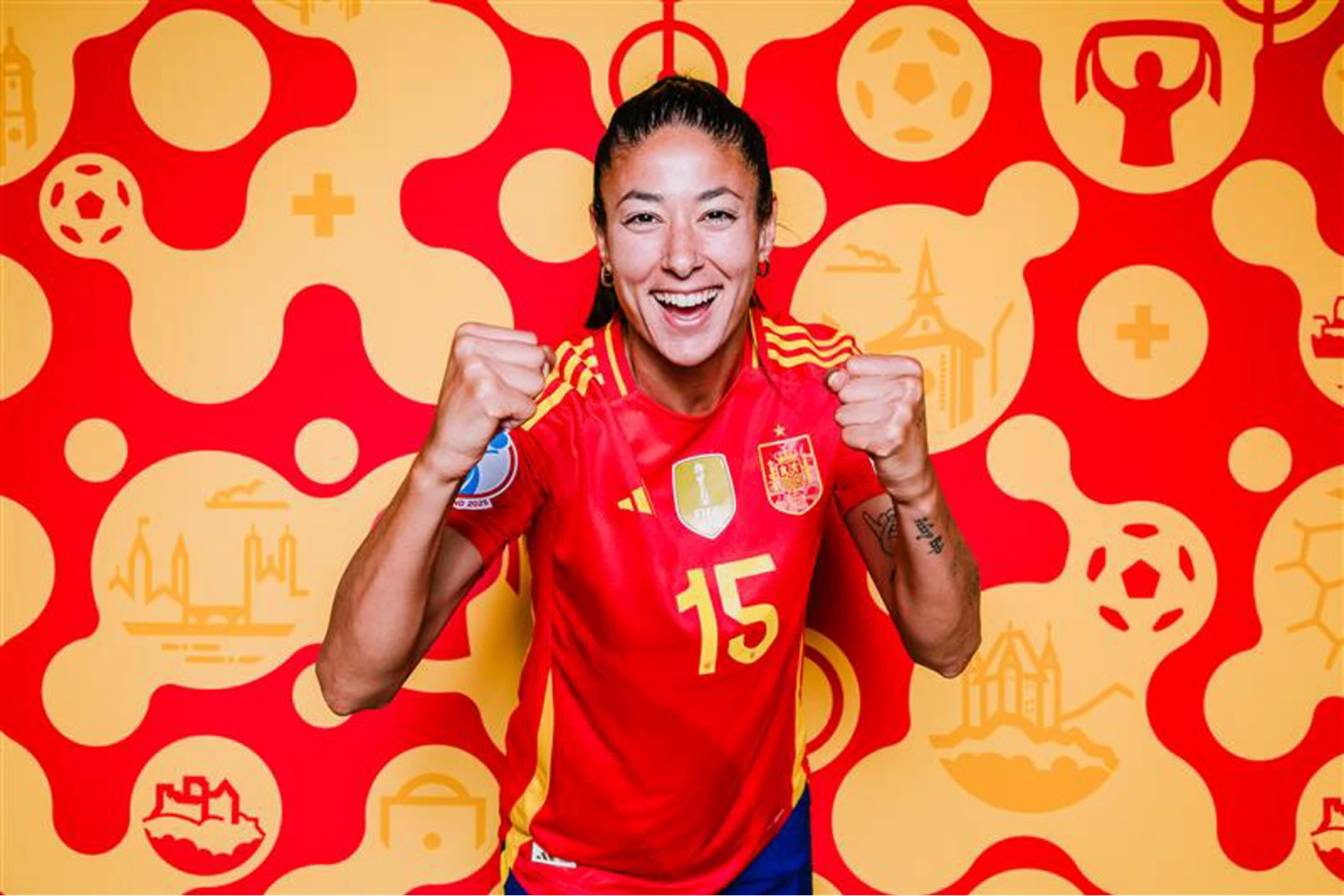 Leila Ouahabi en la previa de la Eurocopa de 2025