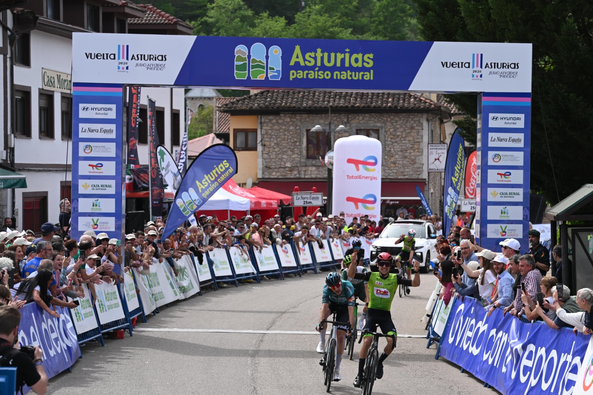 Gabriel Layrac gana la primera etapa de la Vuelta a Asturias