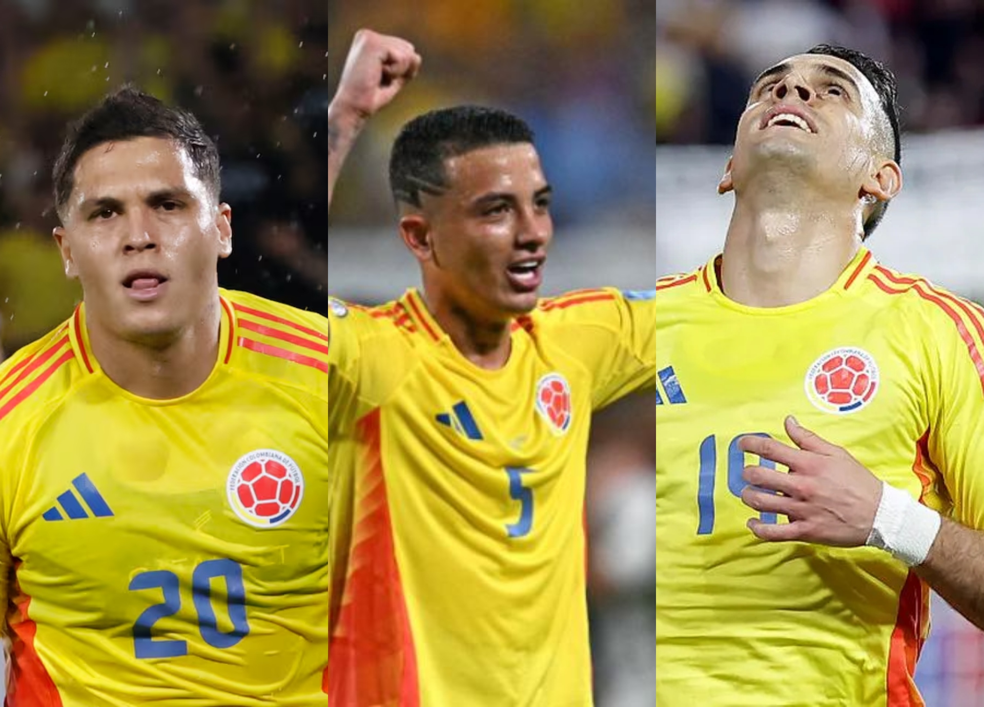 Los jugadores de la Selección Colombia que preocupan por lesiones o falta de ritmo.