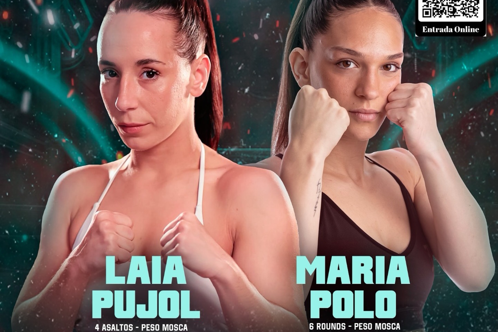 Laia Pujol y María Polo.