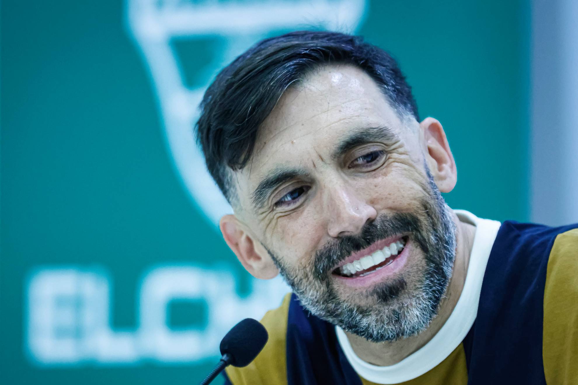 Eder Sarabia en rueda de prensa.