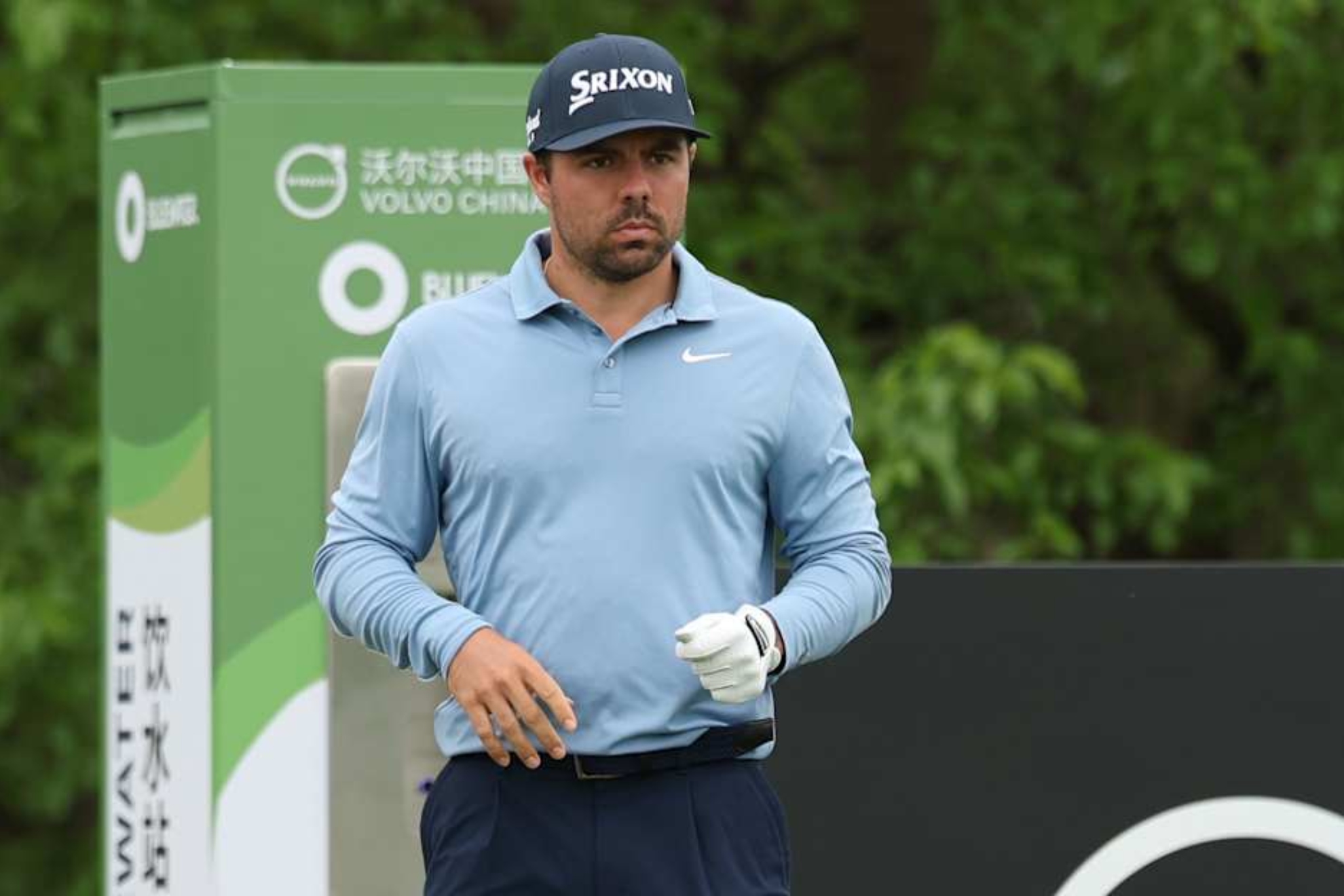 Alejandro del Rey durante la primera ronda.