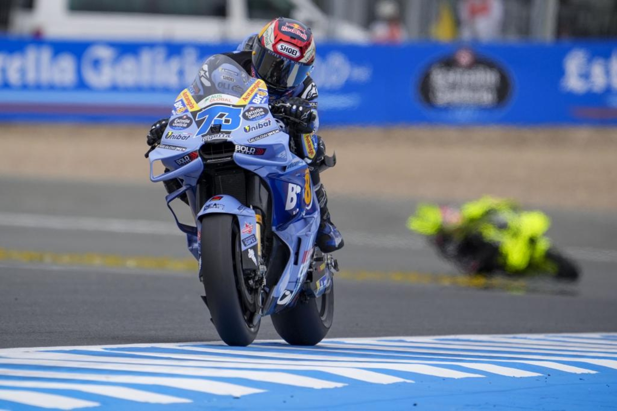 Álex Márquez, en Jerez.