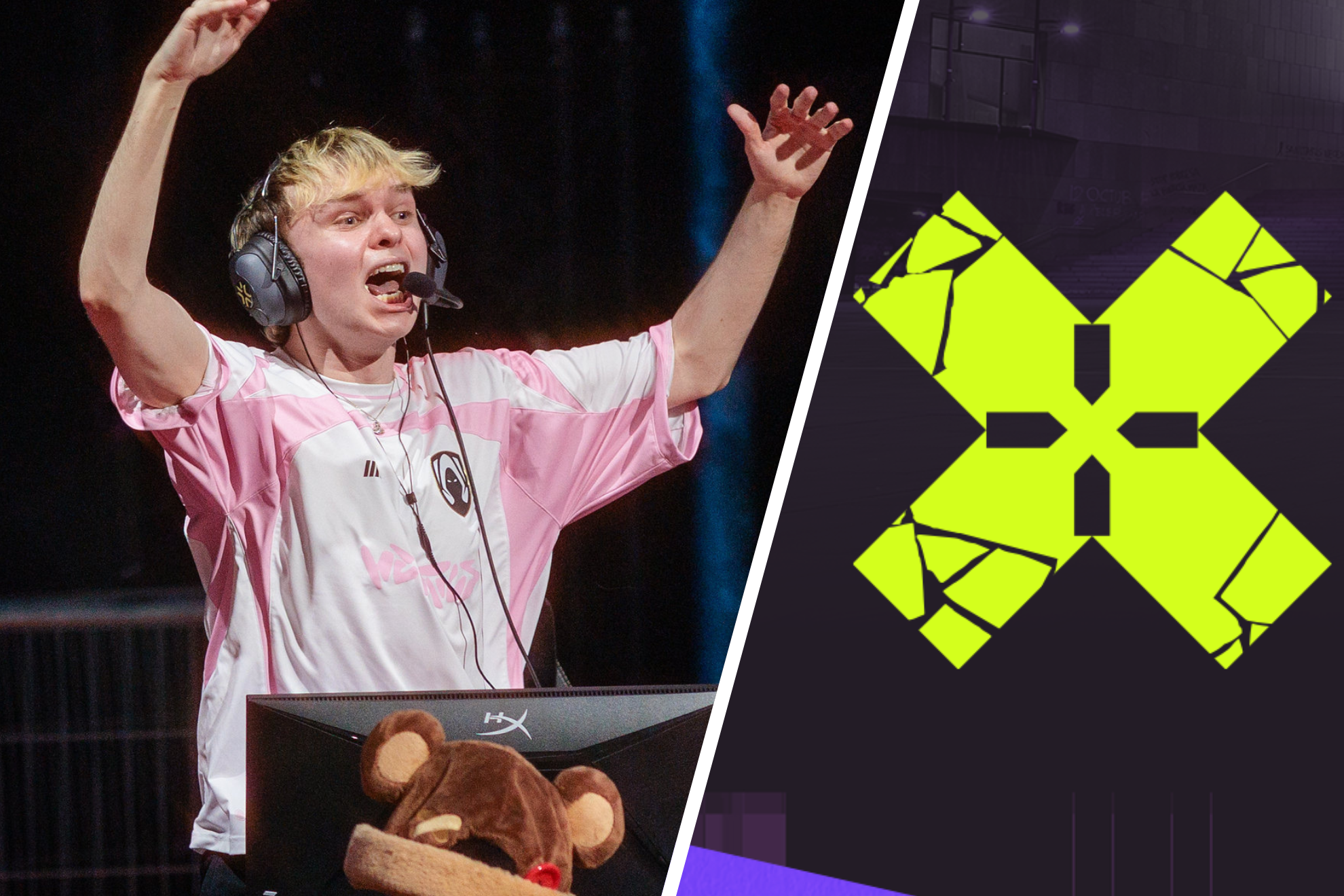 Benjyfishy celebra una ronda de Team Heretics en VALORANT