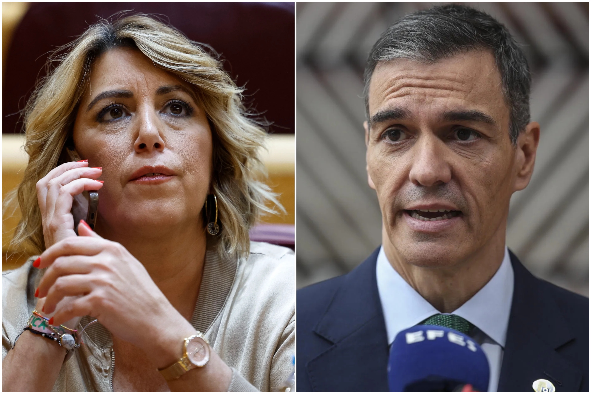 Susana Díaz rompe su silencio sobre el tenso momento vivido en el pasado con Pedro Sánchez: ''He tardado mucho en recuperarme de eso''