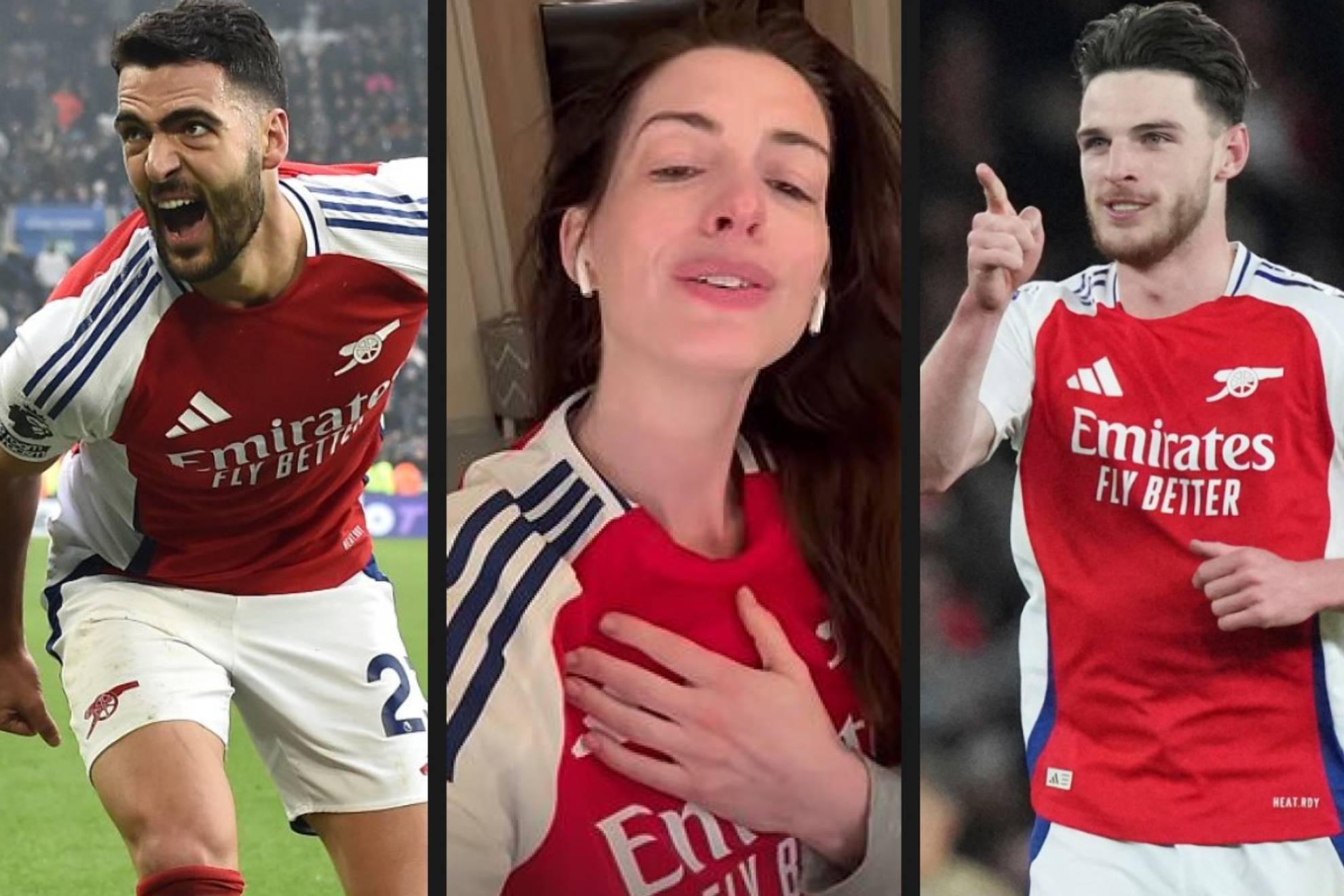Anne Hathaway reveals how Thierry Henry made her fall in love "forever" Del Arsenal