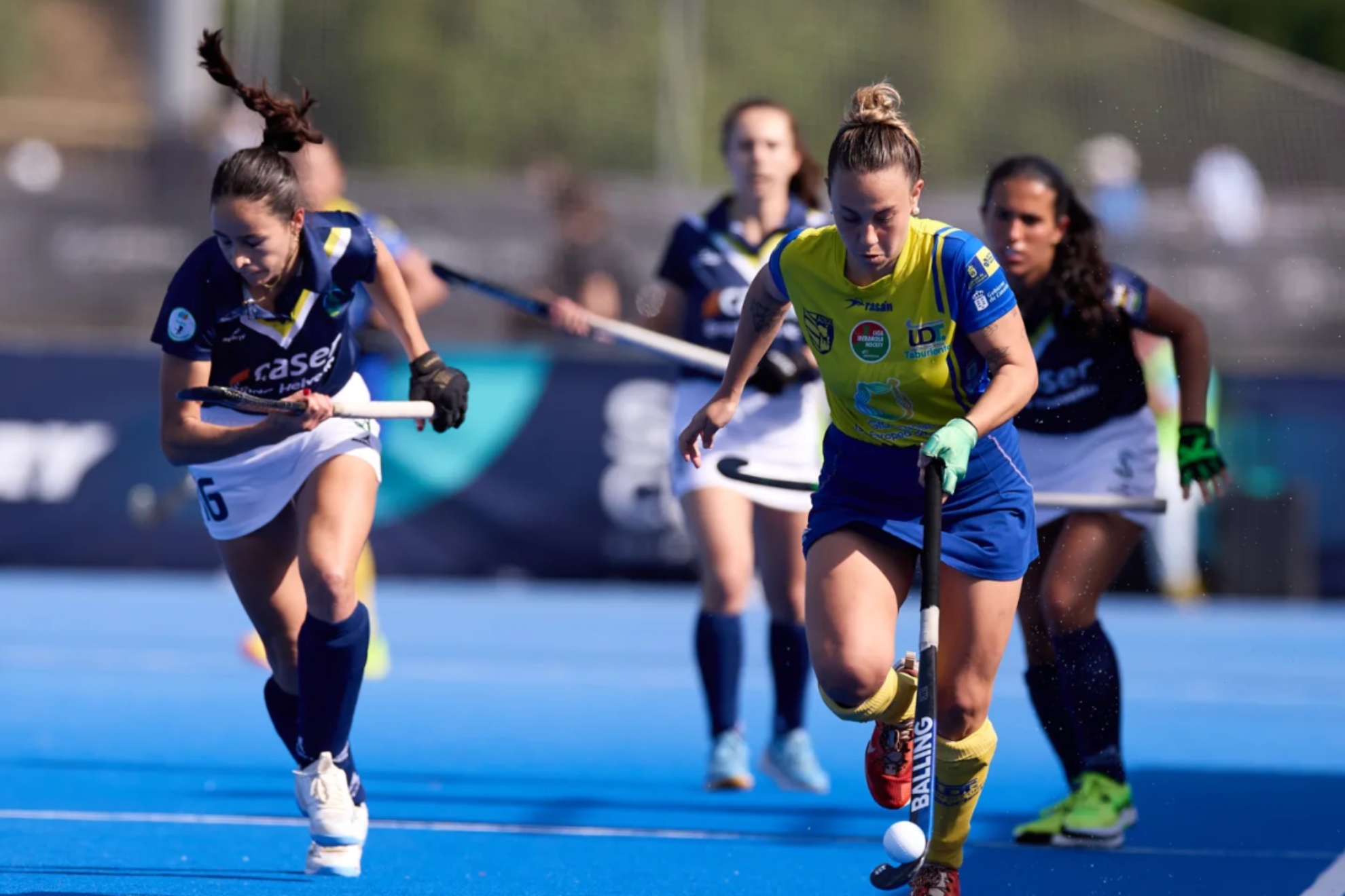 Partido entre el Club de Campo Villa de Madrid y el la Unión Deportiva Taburiente.