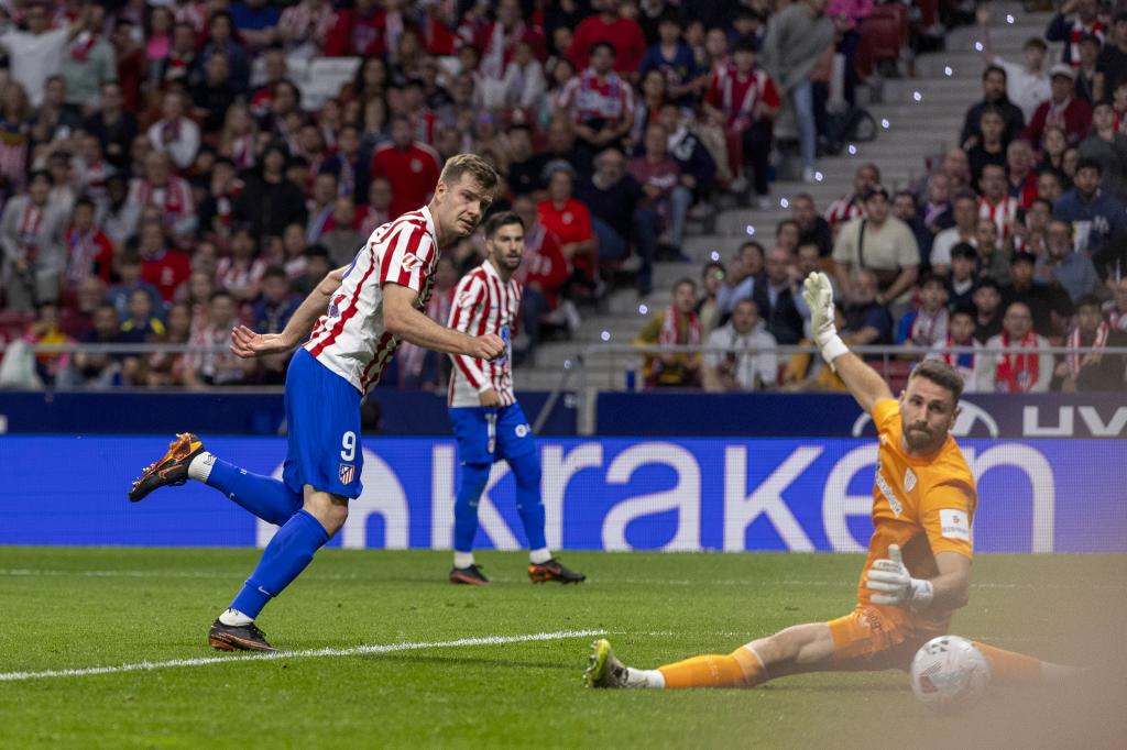 GOL DEL ATLETI, 2-1 ATLETICO DE MADRID VS ATHLETIC CLUB DE BILBAO | JORNADA 32 | LALIGA EA SPORTS 25/26 25 DE ABRIL DE 2025