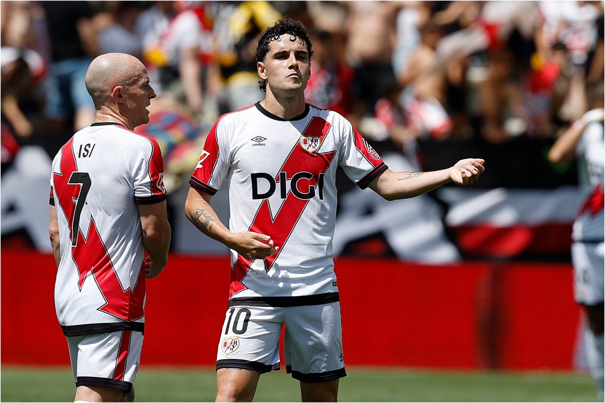Camello durante el partido ante la Real Sociedad.